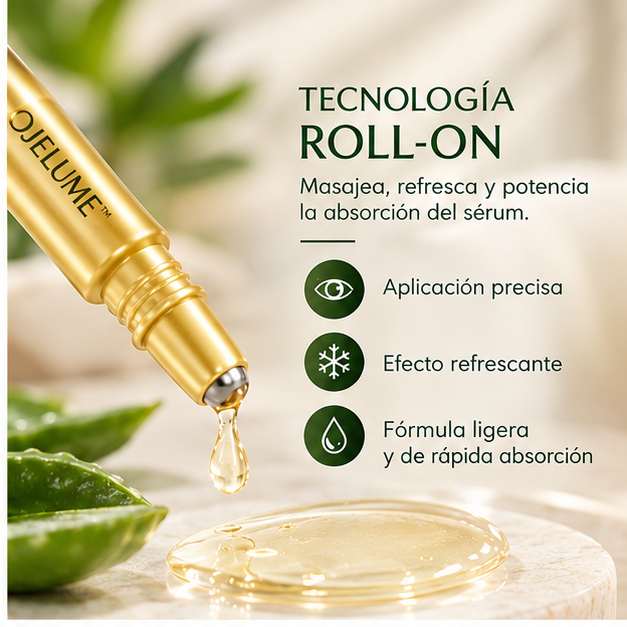 Sérum Roll-On con Retinol · Líneas y Arrugas